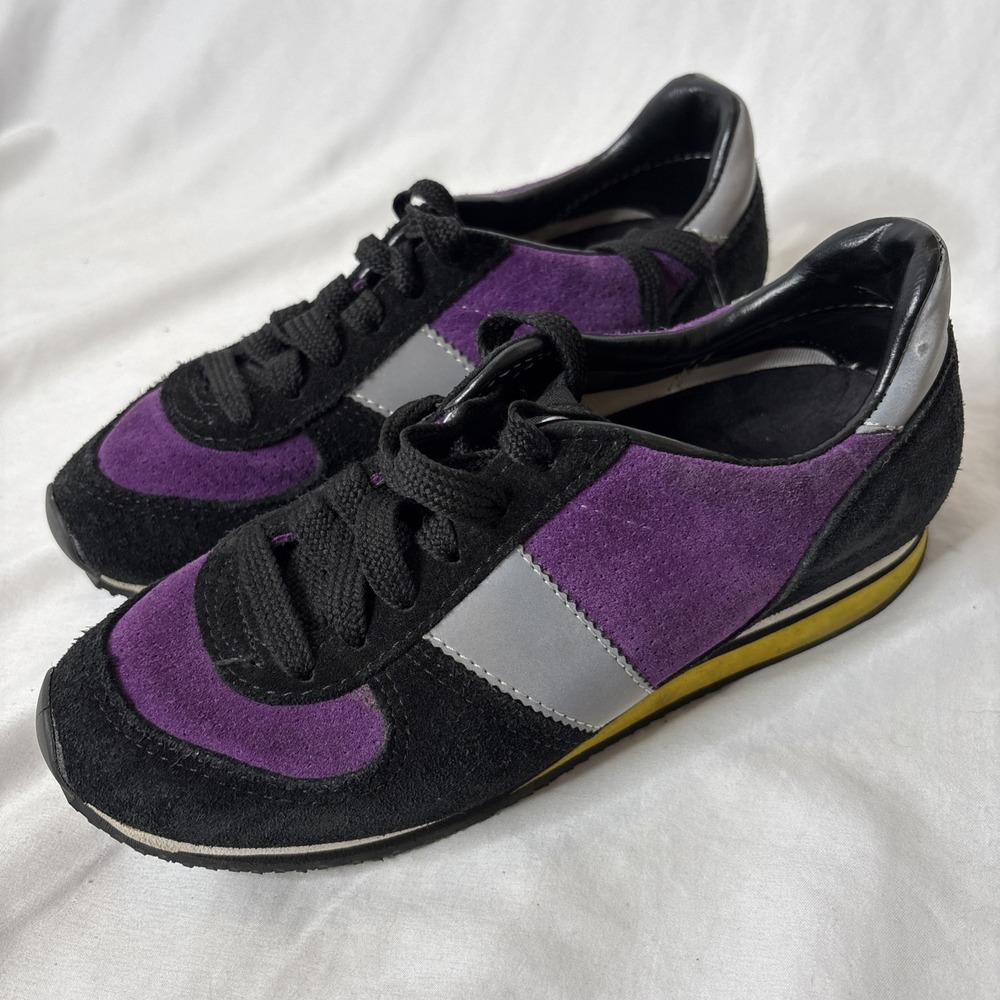 BOTAS 66 Women's Size‎ US 5 Sneakers Run Midnight Cowboy Black Purple Shoes